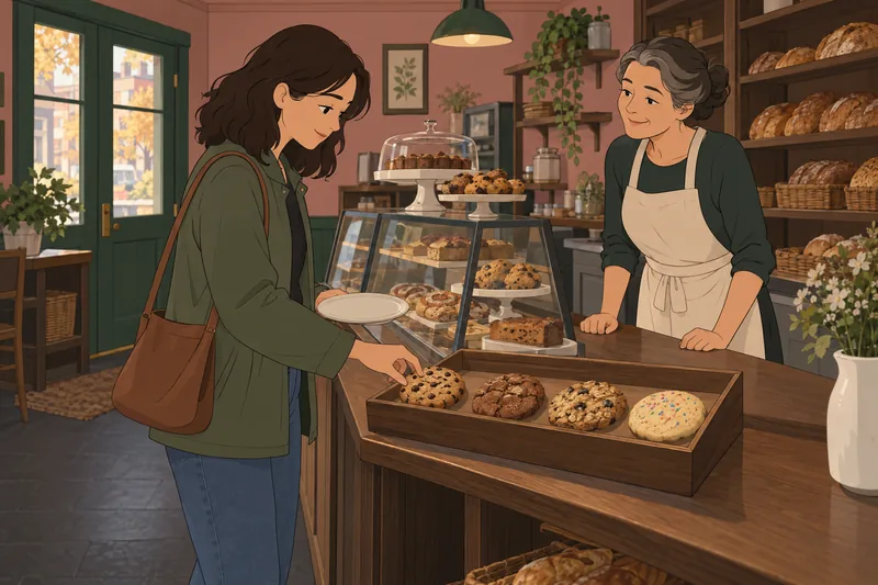 El cuestionario ¿Qué galleta aparece en una panadería.