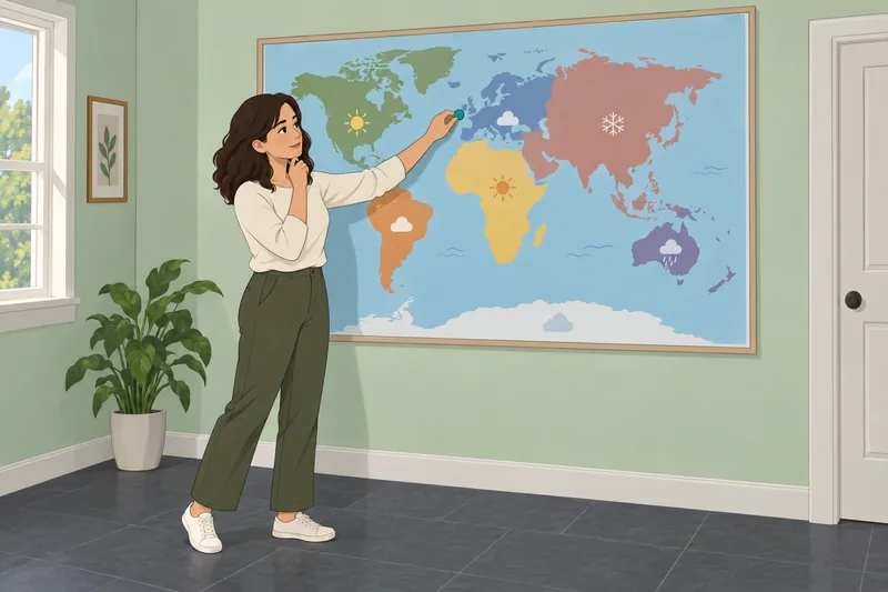 What Country Do: lifestyles meet an abstract map.