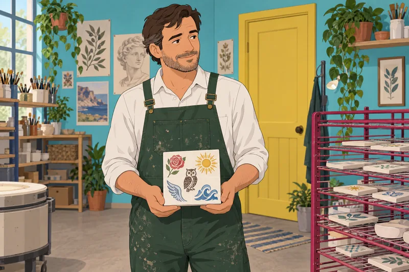 Quiz ¿Qué semidiós: pintando un símbolo olímpico personal.