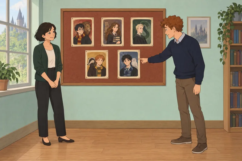 ¿Qué piensan de cinco personajes en clase?