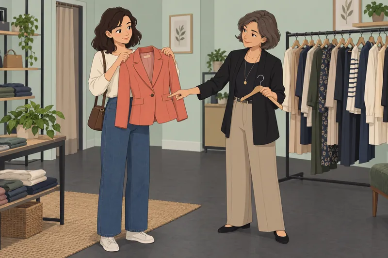 What Do I shows jacket proportions being compared.