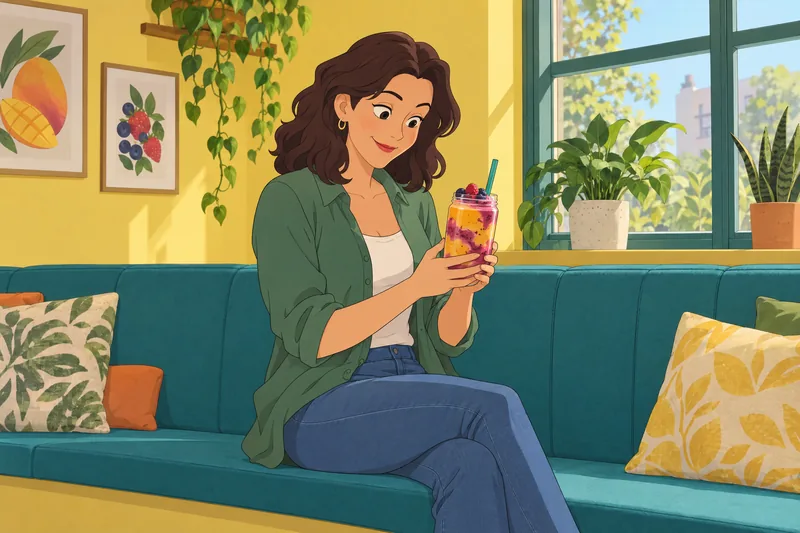What Drink Am: a playful smoothie experiment.