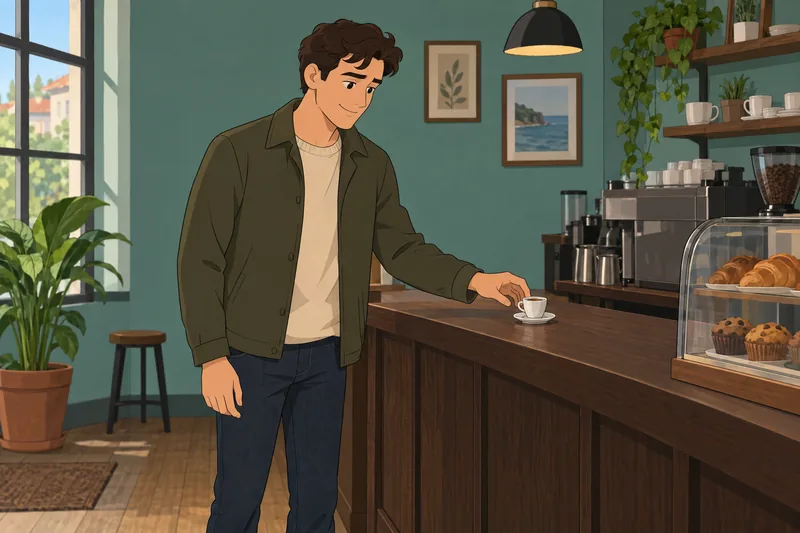 What Drink Am: a focused espresso choice.