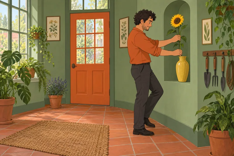 What Flower Am frames a sunny sunflower.