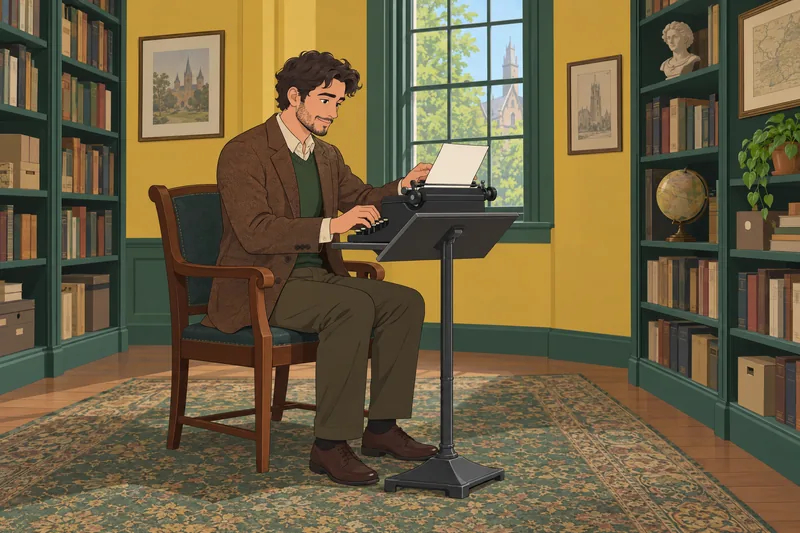 What Genre Should emerge from his typewriter?