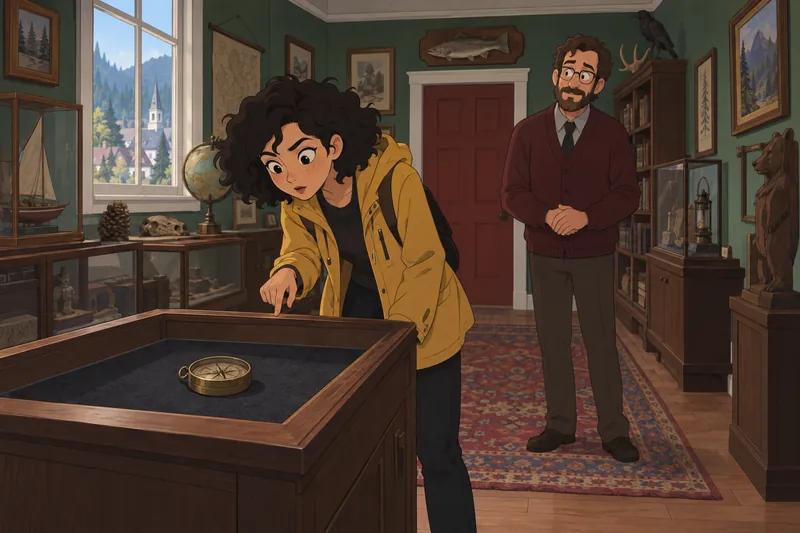 What Gravity Falls mystery begins in an archive.