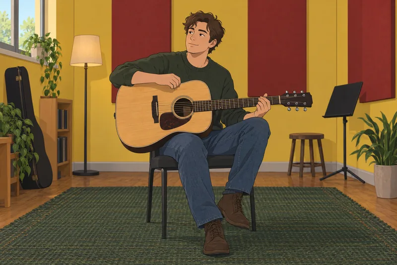 Quiz ¿Qué guitarra retrata un ritmo acústico.