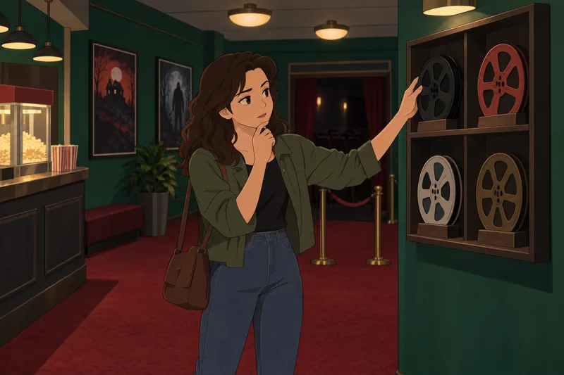 What Horror Movie follows a viewer comparing reels.