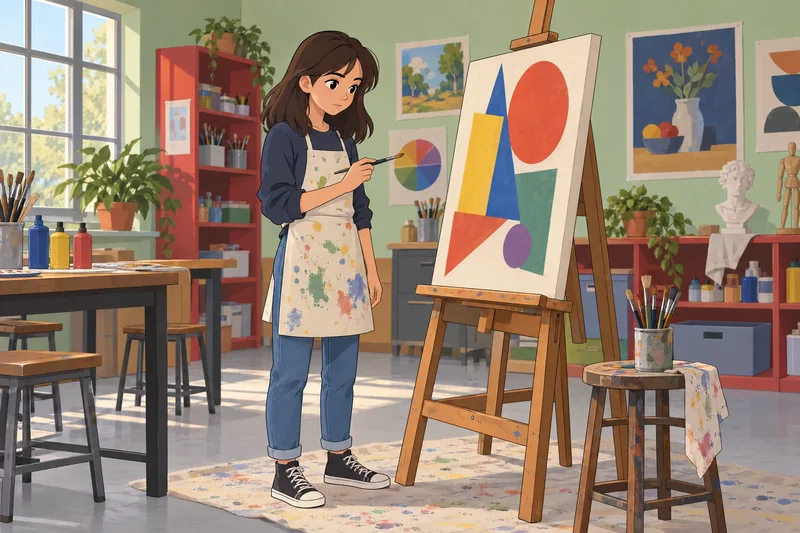 What Is My? This student explores creative arts.
