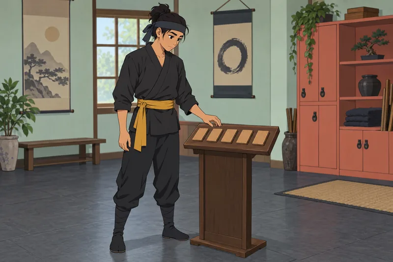 What Is My quiz shows ninja-style reflection.