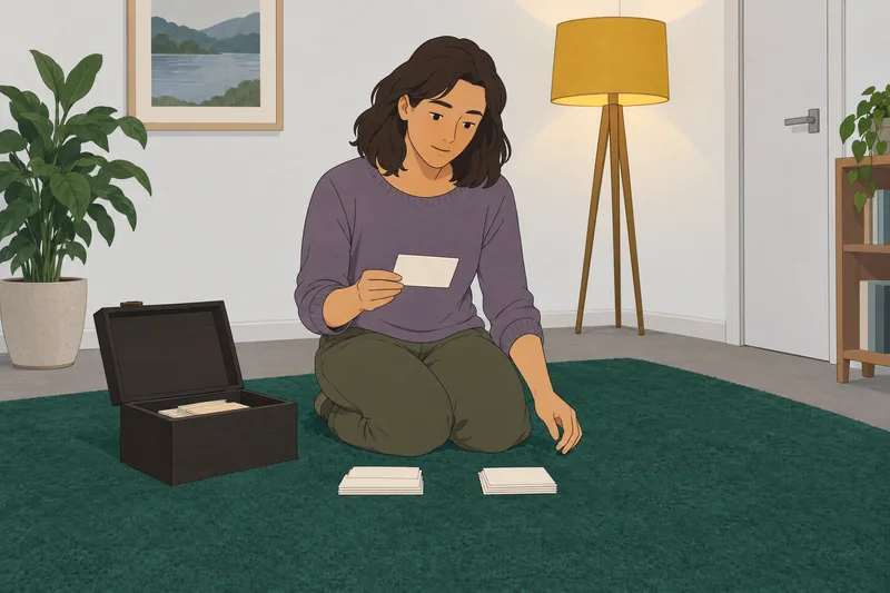Quiz ¿Cuál es mi patrón entre tarjetas.