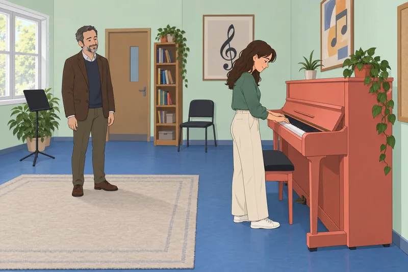What Is My pianist chooses a hopeful refrain.