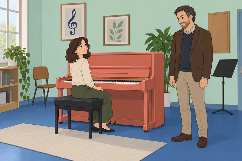 Quiz ¿Cuál es? Una pianista elige.