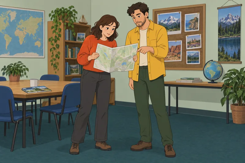 What Kind of partners plan a route.