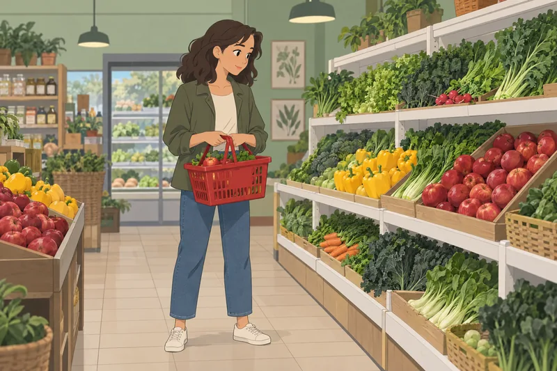 What Kind of shows familiar food choices.