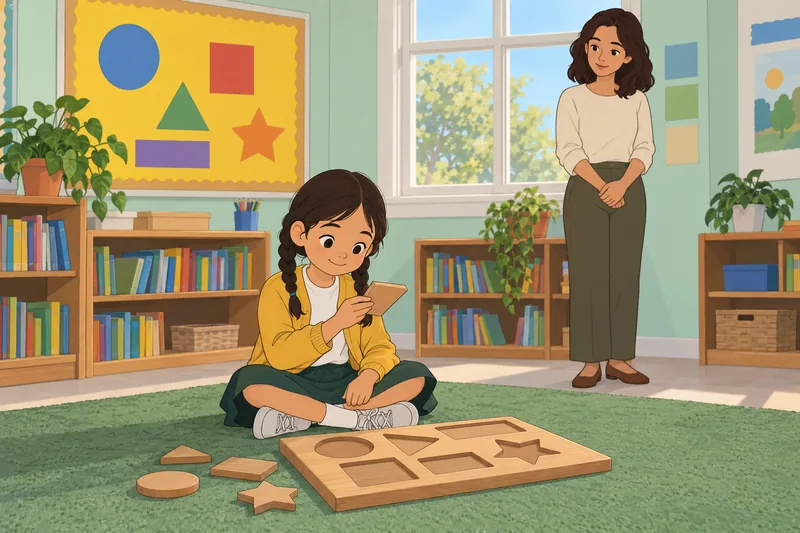 cuestionario ¿Qué tipo de niño observa piezas.