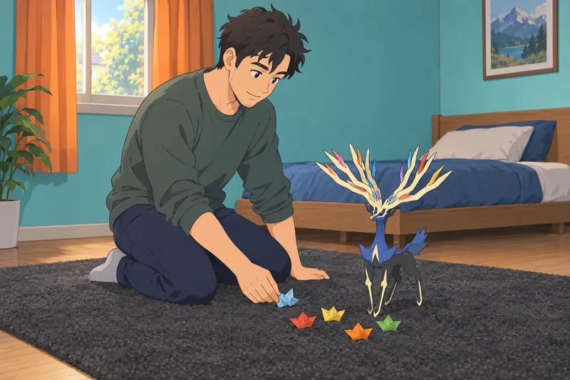 Quiz ¿Qué Pokémon descansa junto a la alfombra.