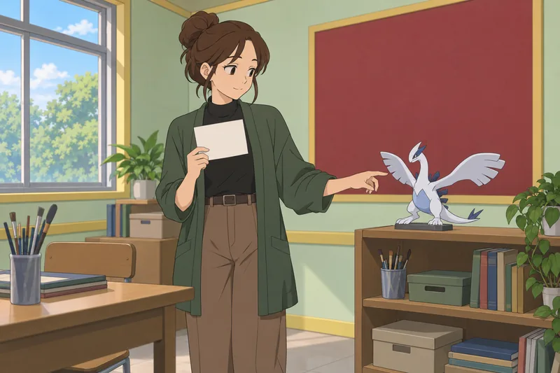 Quiz ¿Qué Pokémon aparece en el aula.