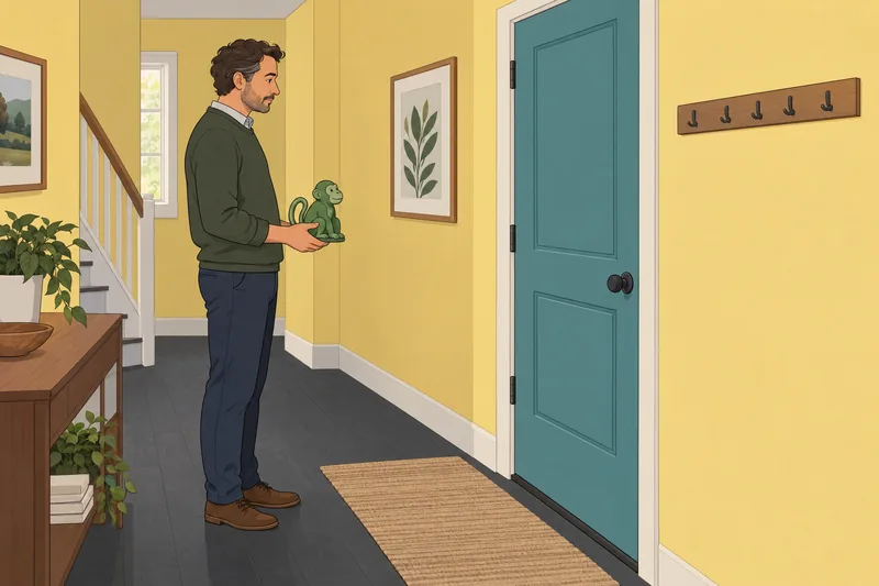 What Monkey Am, a quiet doorway decision.