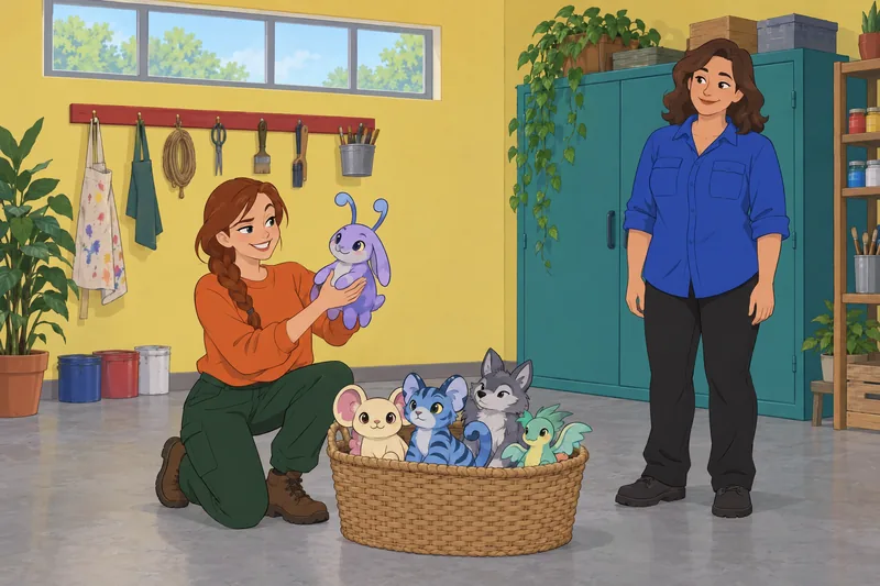 What Neopet Are: participant chooses a plush creature.