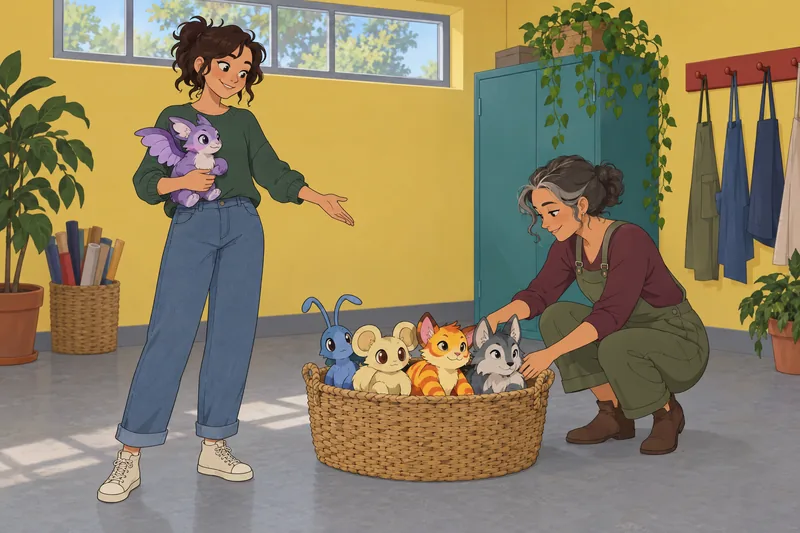 Quiz ¿Qué Neopet: participante elige una criatura.