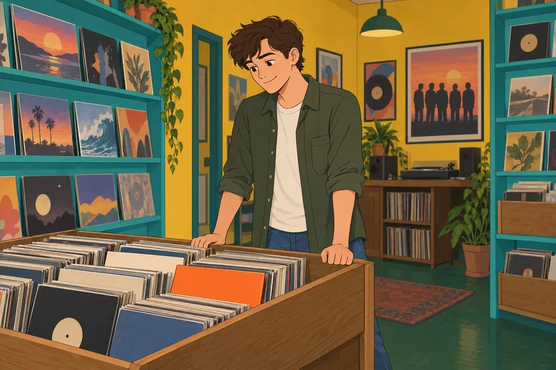 Quiz ¿Qué canción? Un disco colorido marca tu estilo.