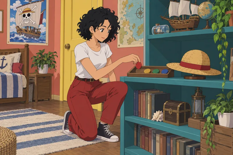 What One Piece signals guide a character quiz.