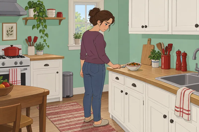 Test de alimentación selectiva: observa un plato nuevo.