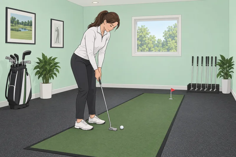 What Putter Is shown during a fitting.