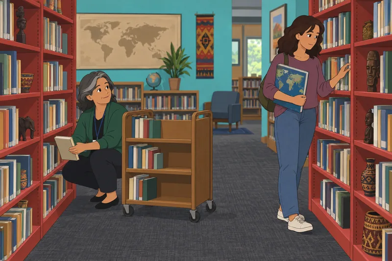 Quiz ¿Qué raza observa familiaridad cultural en biblioteca.