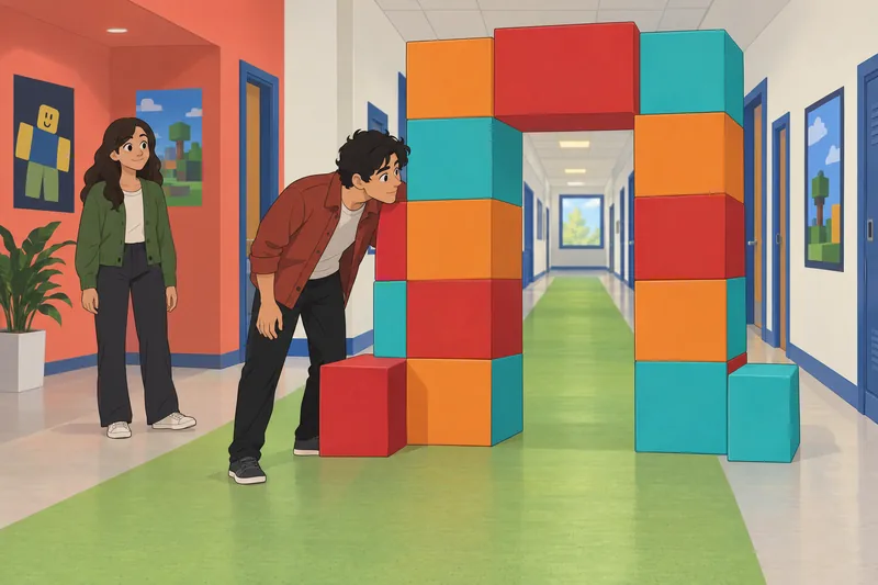 What Roblox Player quiz follows a blocky portal.