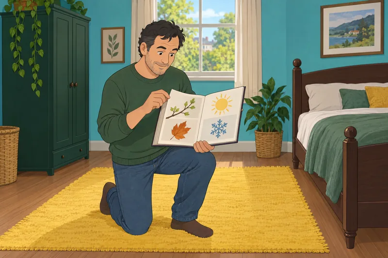 What Season Am I Quiz: a booklet of seasons