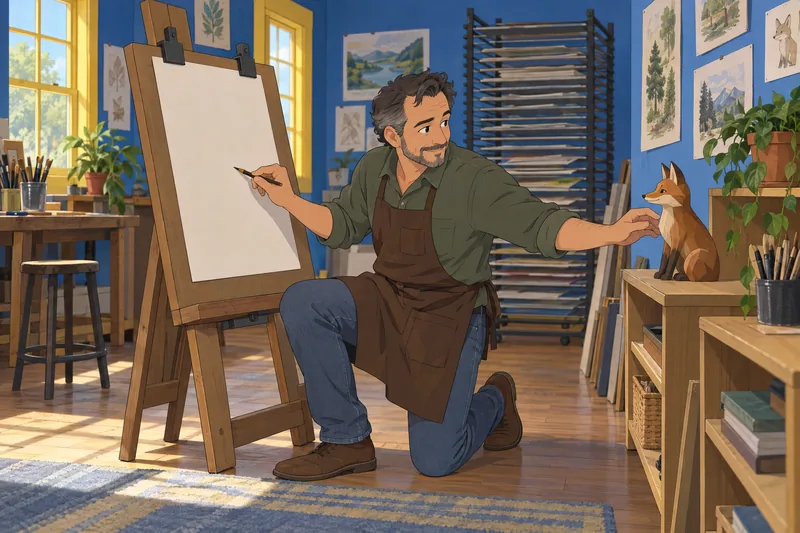 What Should I sketch from the wooden rabbit?