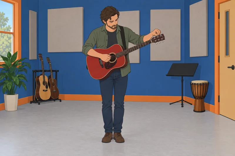 ¿Qué cantante soy? Compositor toca guitarra.