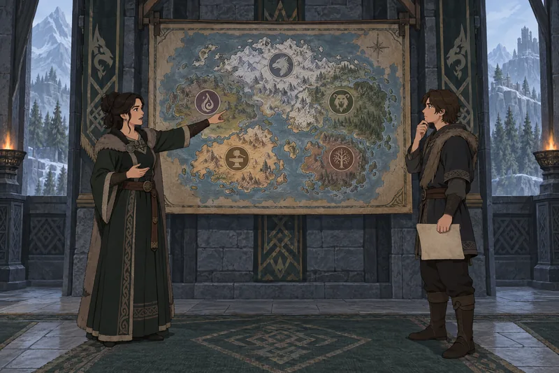 Follow the What Skyrim Race path through Tamriel.