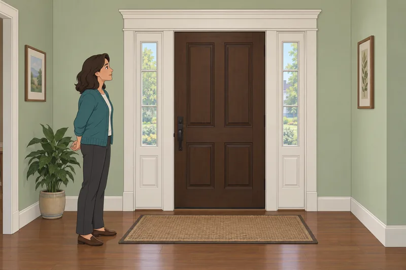 What Style House appears in a hallway inspection.
