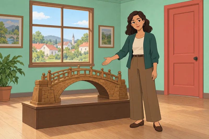 What Troll Am: a mediator studies a bridge.
