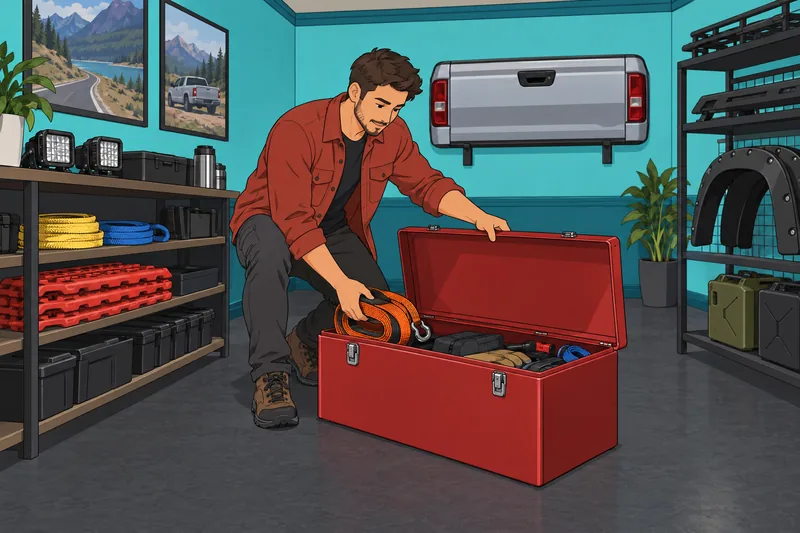 Quiz ¿Qué camioneta: un conductor levanta una caja.