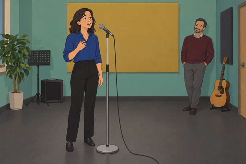 What Turns You: singer tests a new voice.