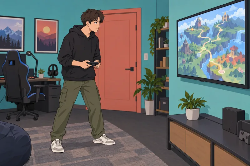 What Type of gamer studies a game world.