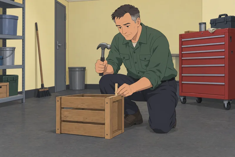 What Weapon Are: a hammer meets a peg.