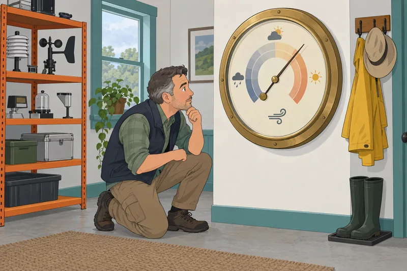 What Weather Am reveals a focused barometer choice.