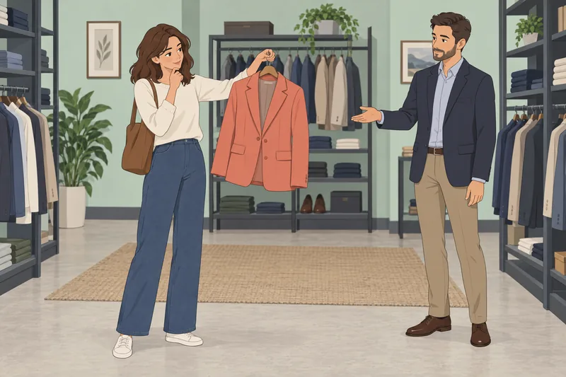 What Will My style centers on a jacket.