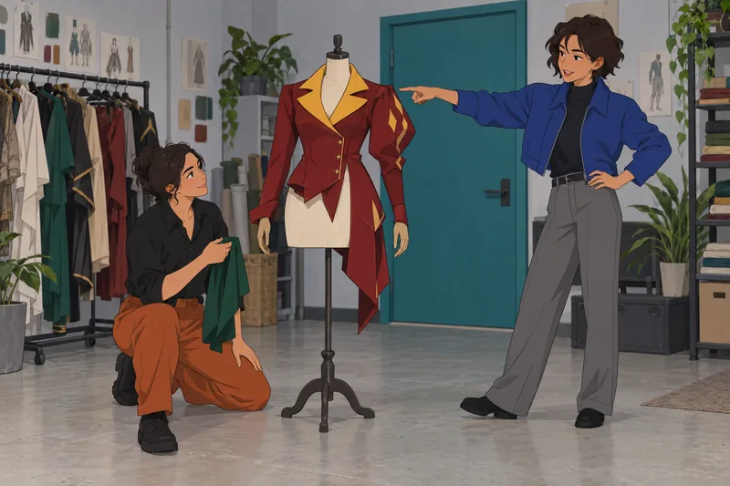 What Would I notice in a costume workshop?