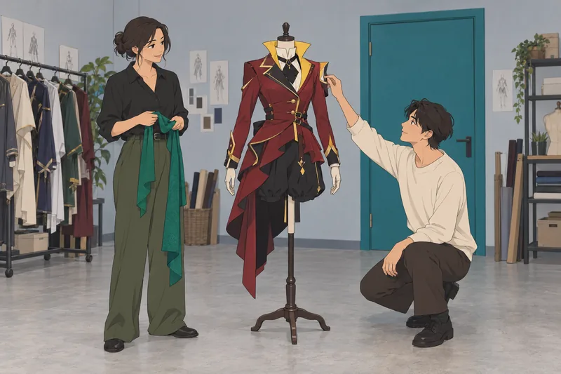 ¿Cómo me vería ante un maniquí colorido?