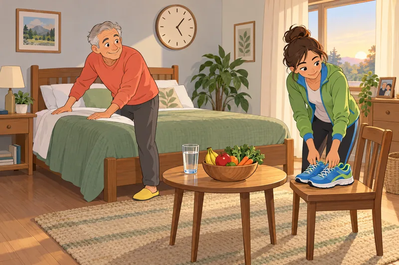 Test de esperanza de vida: cama hecha
