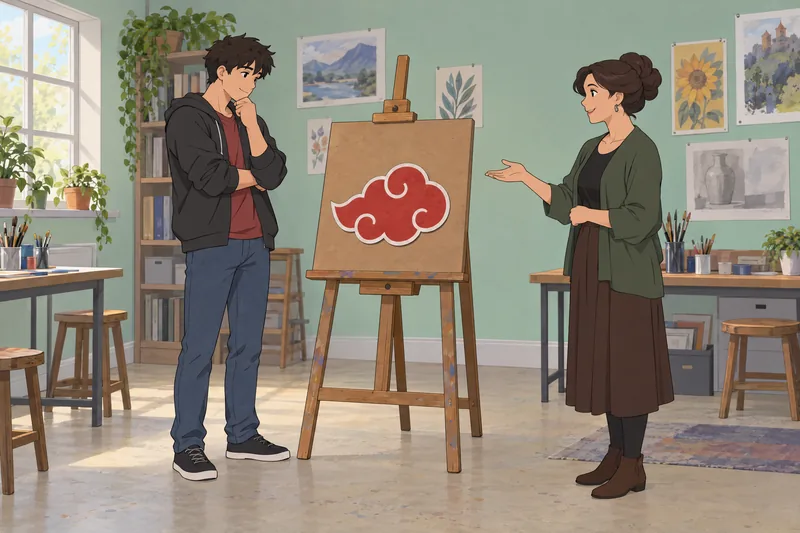 ¿Qué miembro de Akatsuki destaca en el emblema?