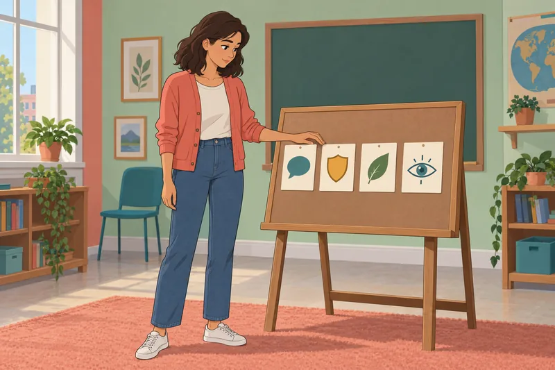 Quiz ¿Qué arcángel? Cuatro tarjetas guían la reflexión.
