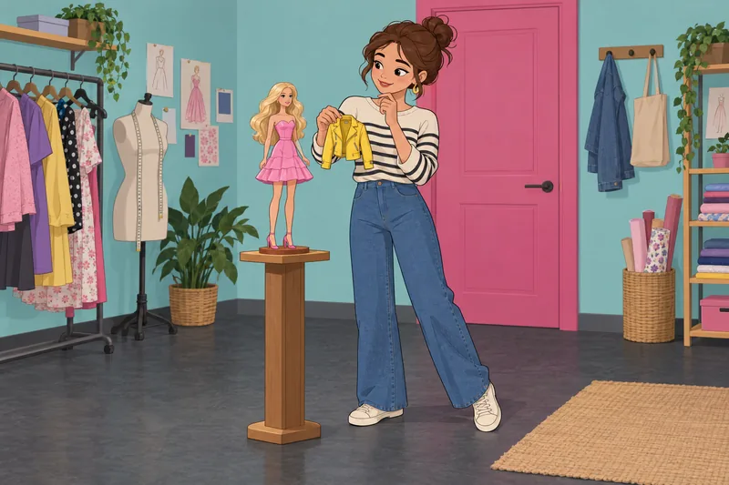Which Barbie Are you choosing a pink outfit?
