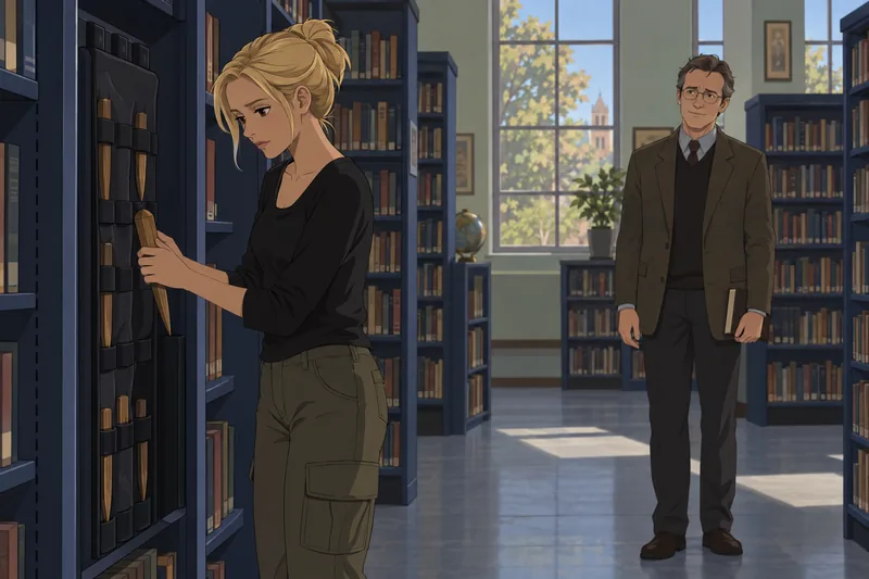 Quiz ¿Qué personaje afronta una elección serena.
